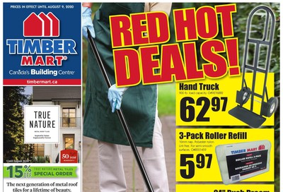 Timber Mart Flyer July 29 to August 9