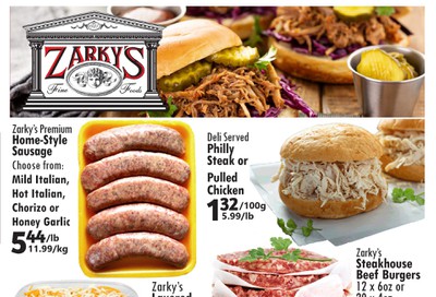 Zarky's Flyer July 29 to August 4