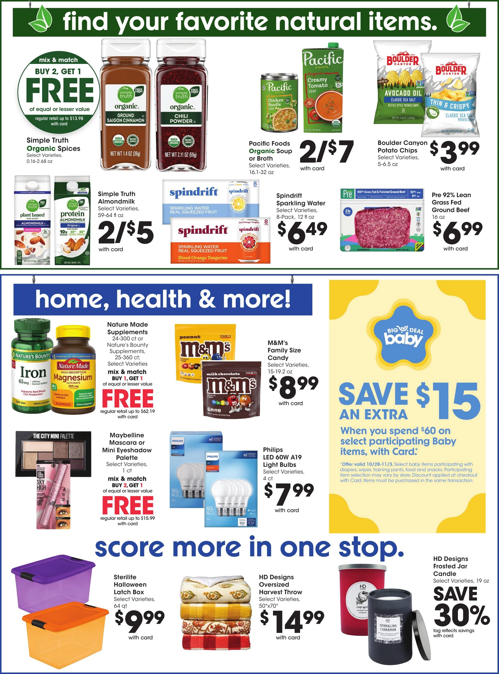 Baker's (Omaha Area, NE) Weekly Ad October 28 - November 3, 2026