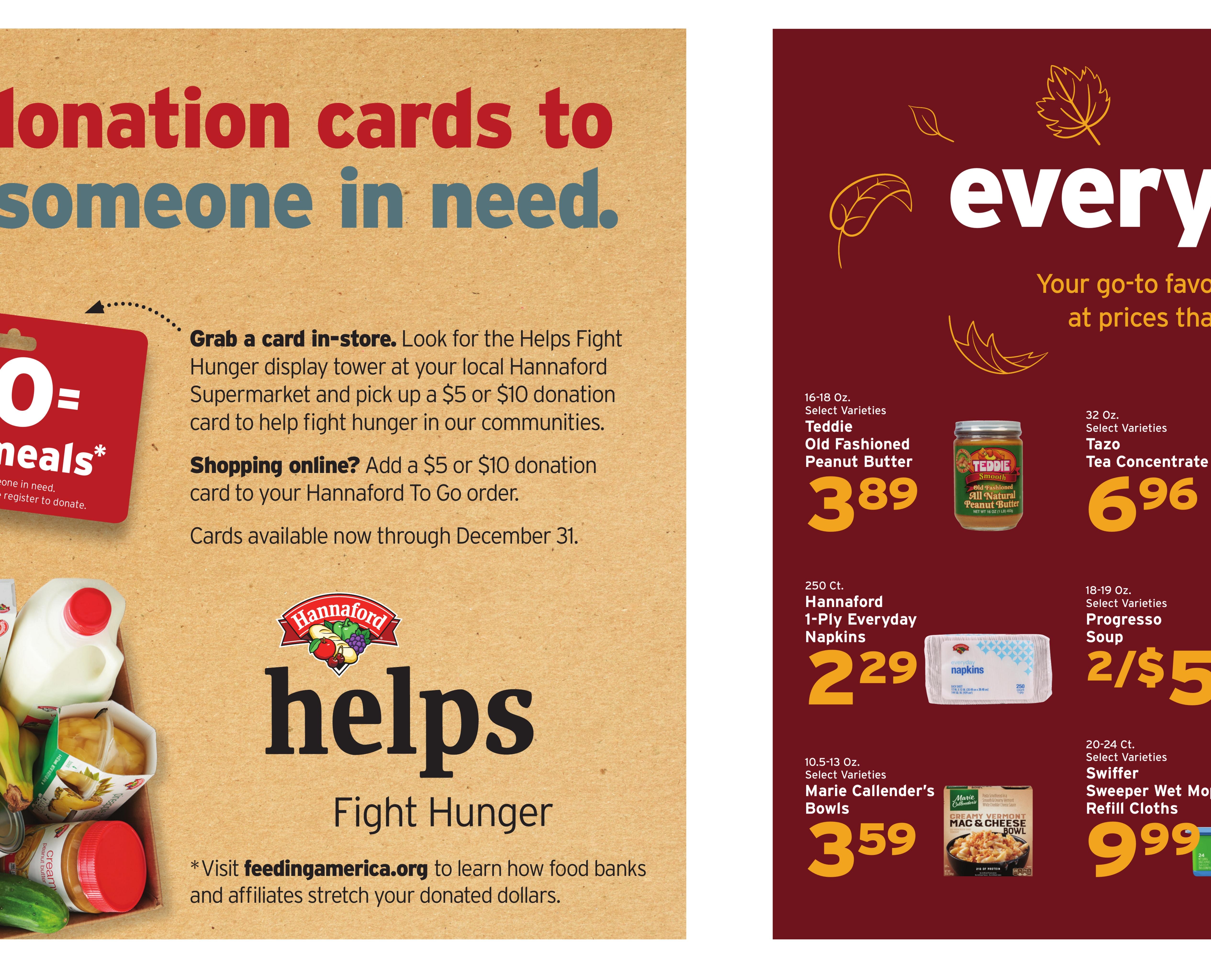 Hannaford (Clintondale Area, NY) Week 44 Flyer for Flipp Weekly Ad October 25 - 31, 2026