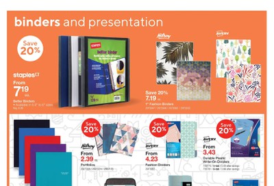 Staples Flyer July 29 to August 4