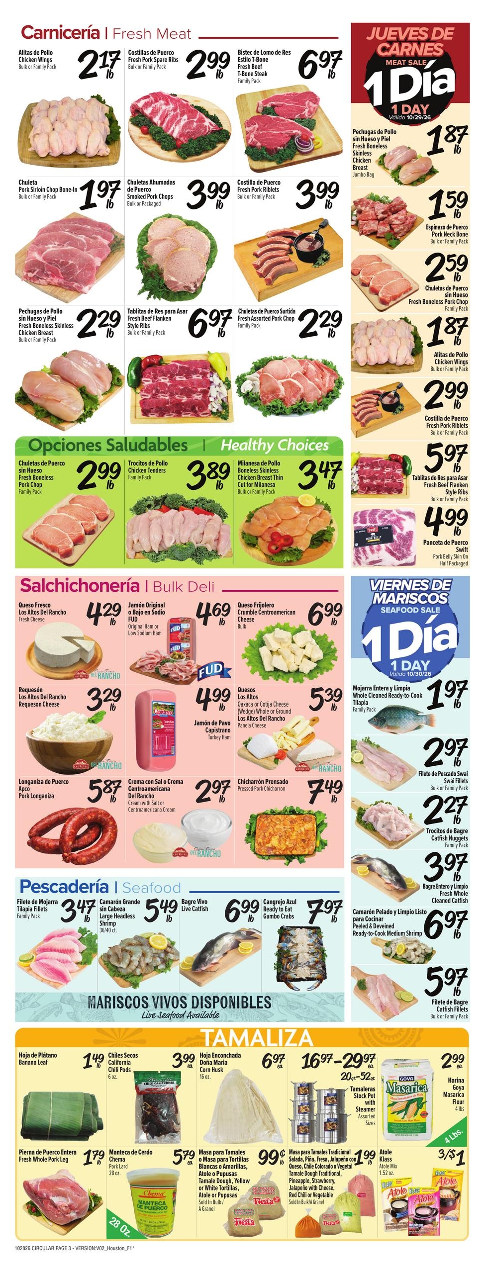 Fiesta Mart (Conroe Area, TX) Weekly Ad October 28 - November 3, 2026