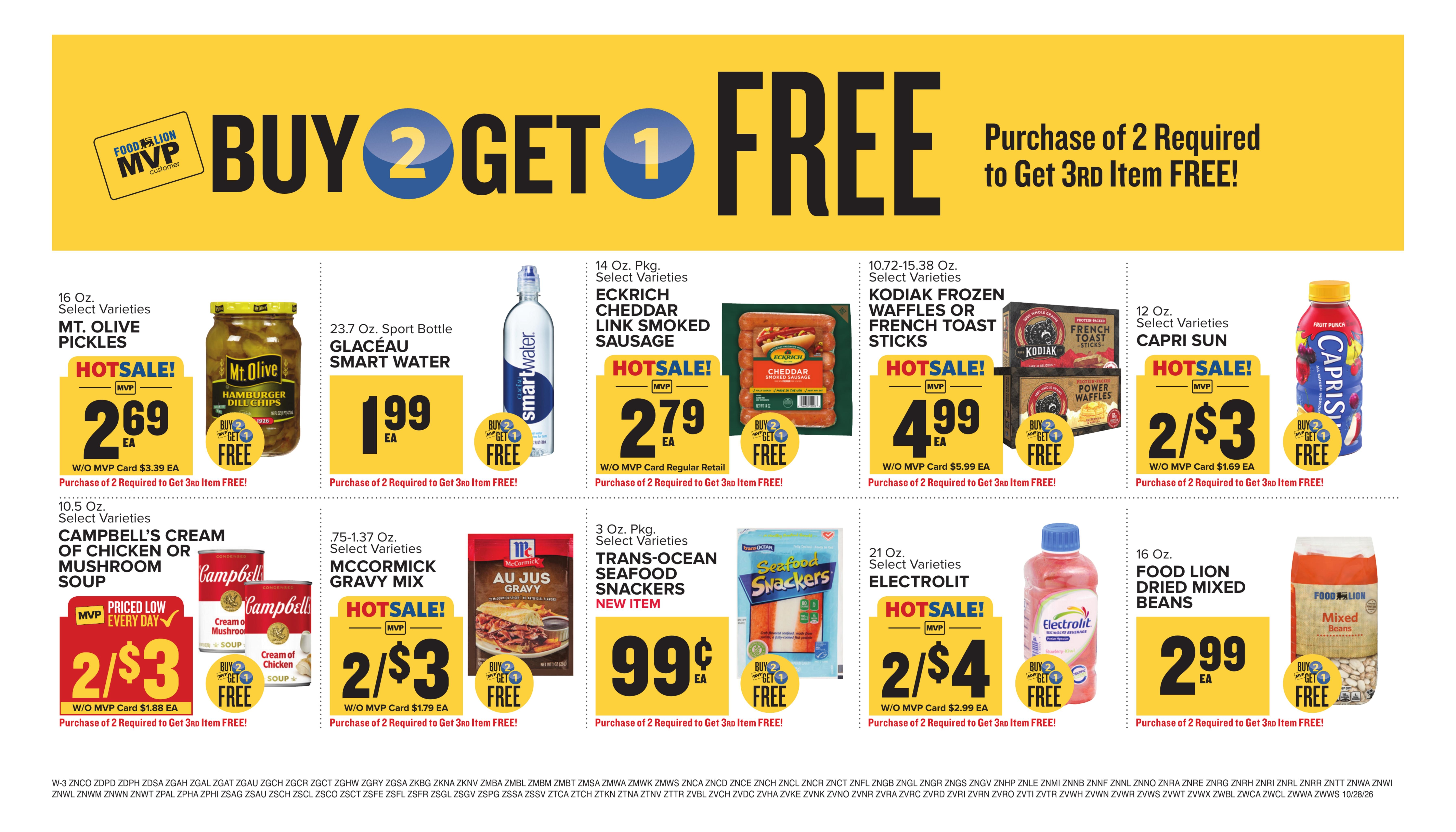 Food Lion (Adrian Area, WV) Weekly Ad October 28 - November 3, 2026