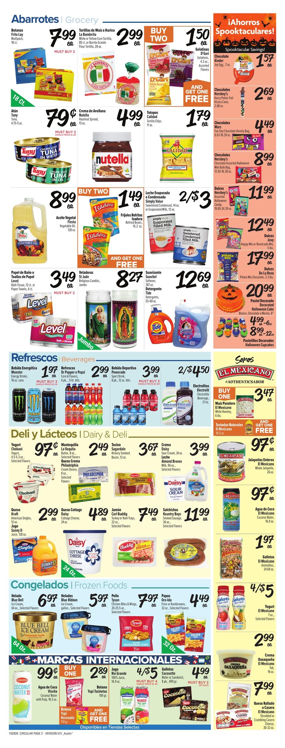 Fiesta Mart (Austin Area, TX) Weekly Ad October 28 - November 3, 2026