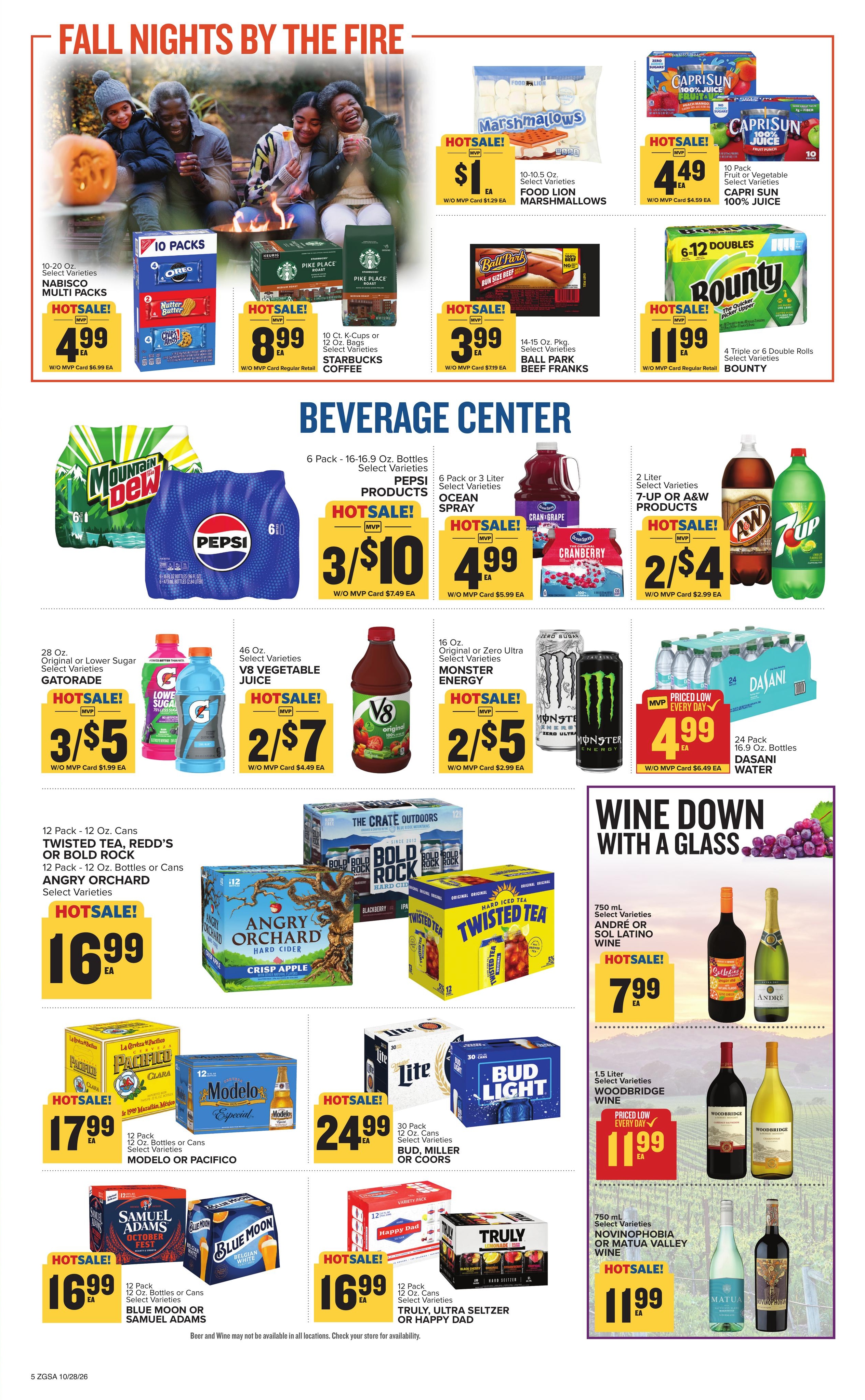 Food Lion (Tallahassee Area, FL) Weekly Ad October 28 - November 3, 2026