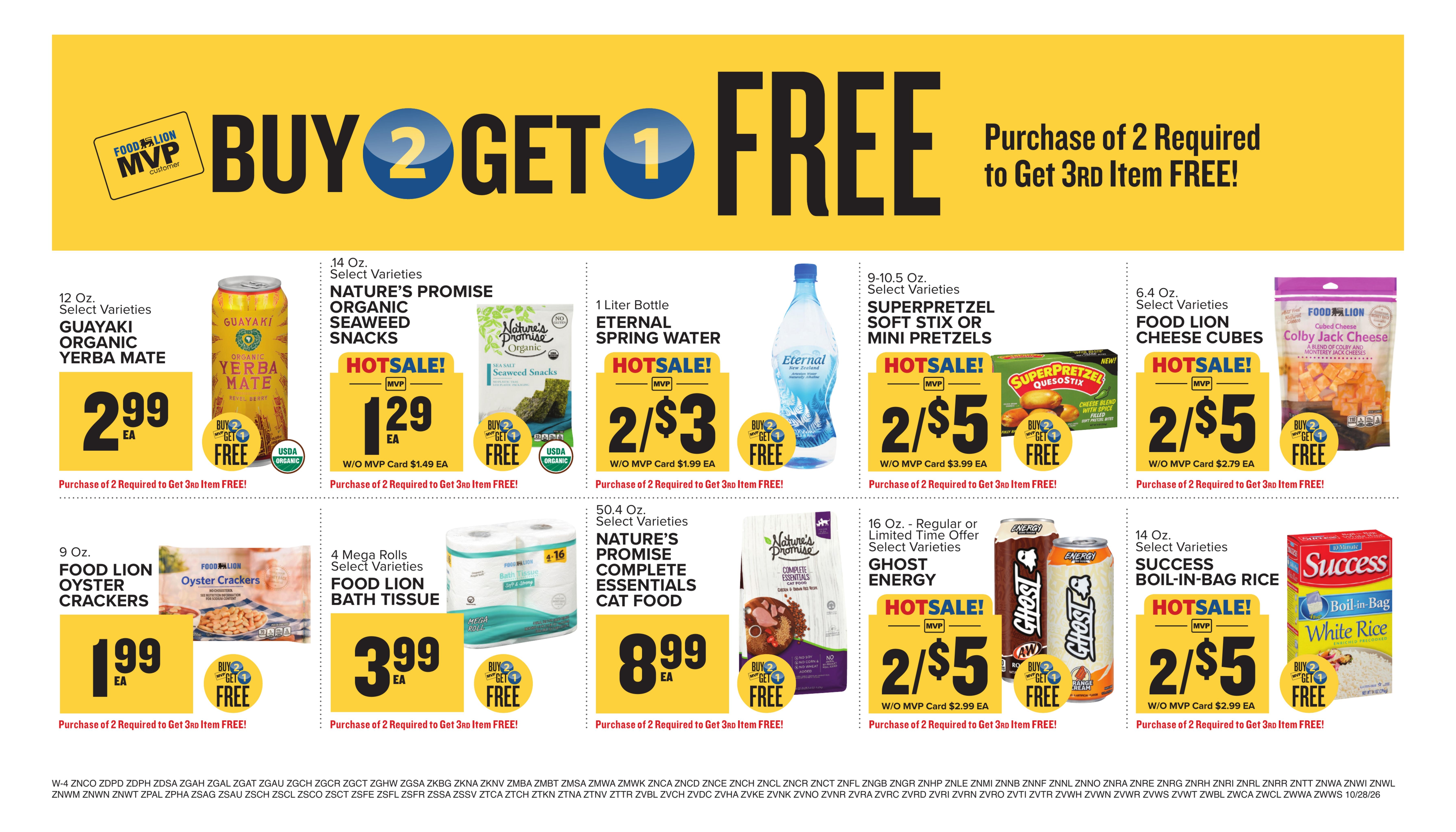 Food Lion (Tallahassee Area, FL) Weekly Ad October 28 - November 3, 2026
