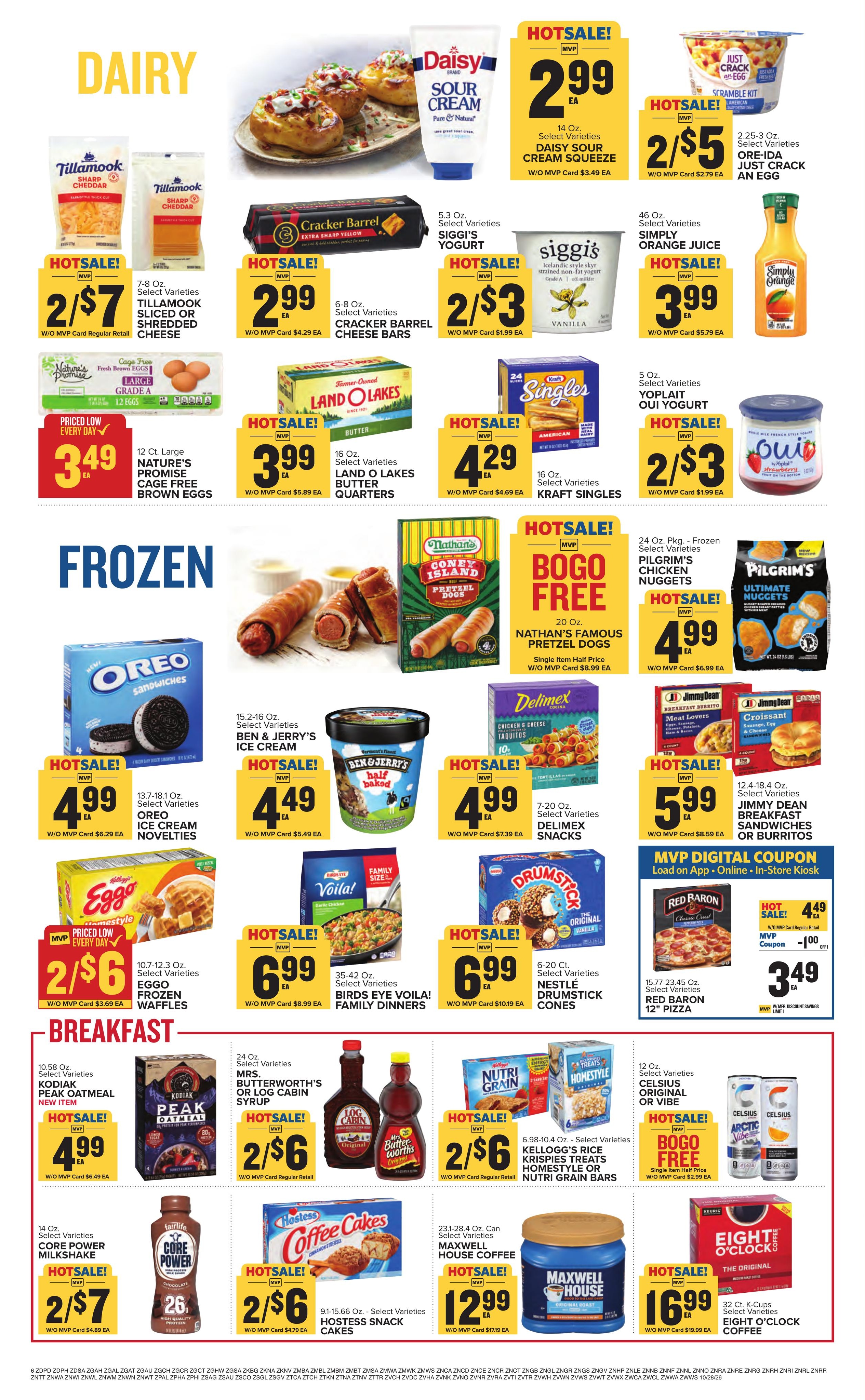 Food Lion (Bridgewater Area, VA) Weekly Ad October 28 - November 3, 2026