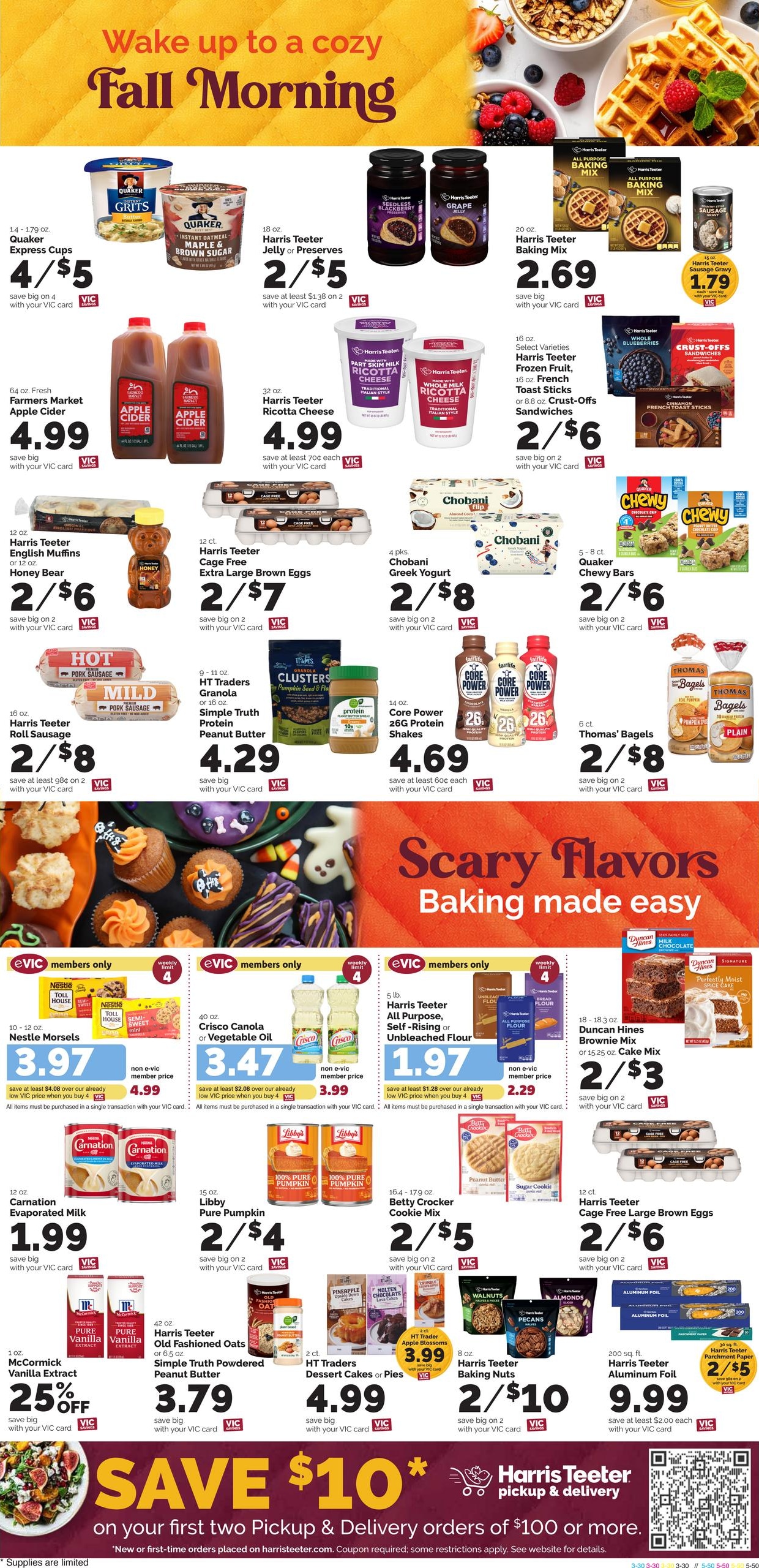 Harris Teeter (Asheville Area, NC) Weekly Ad October 28 - November 3, 2026