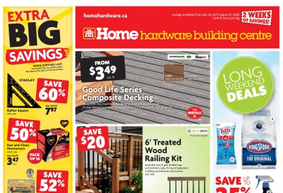 Home Hardware Building Centre (BC) Flyer July 30 to August 12
