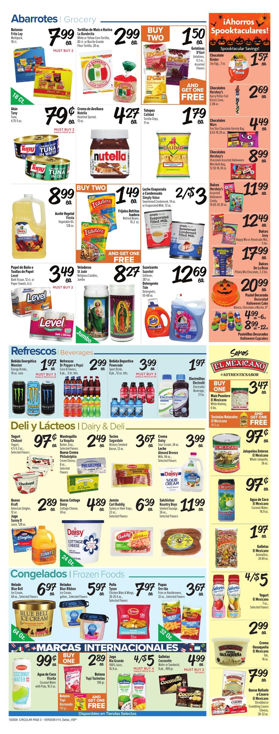 Fiesta Mart (Denton Area, TX) Weekly Ad October 28 - November 3, 2026