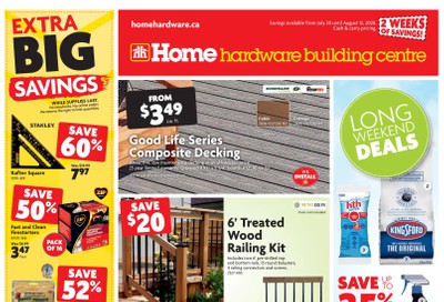 Home Hardware Building Centre (Atlantic) Flyer July 30 to August 12