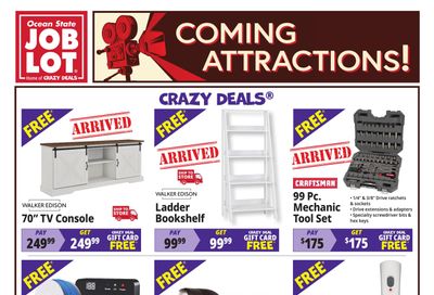 Ocean State Job Lot Coming Attractions Weekly Ad October 29 - November 4, 2026