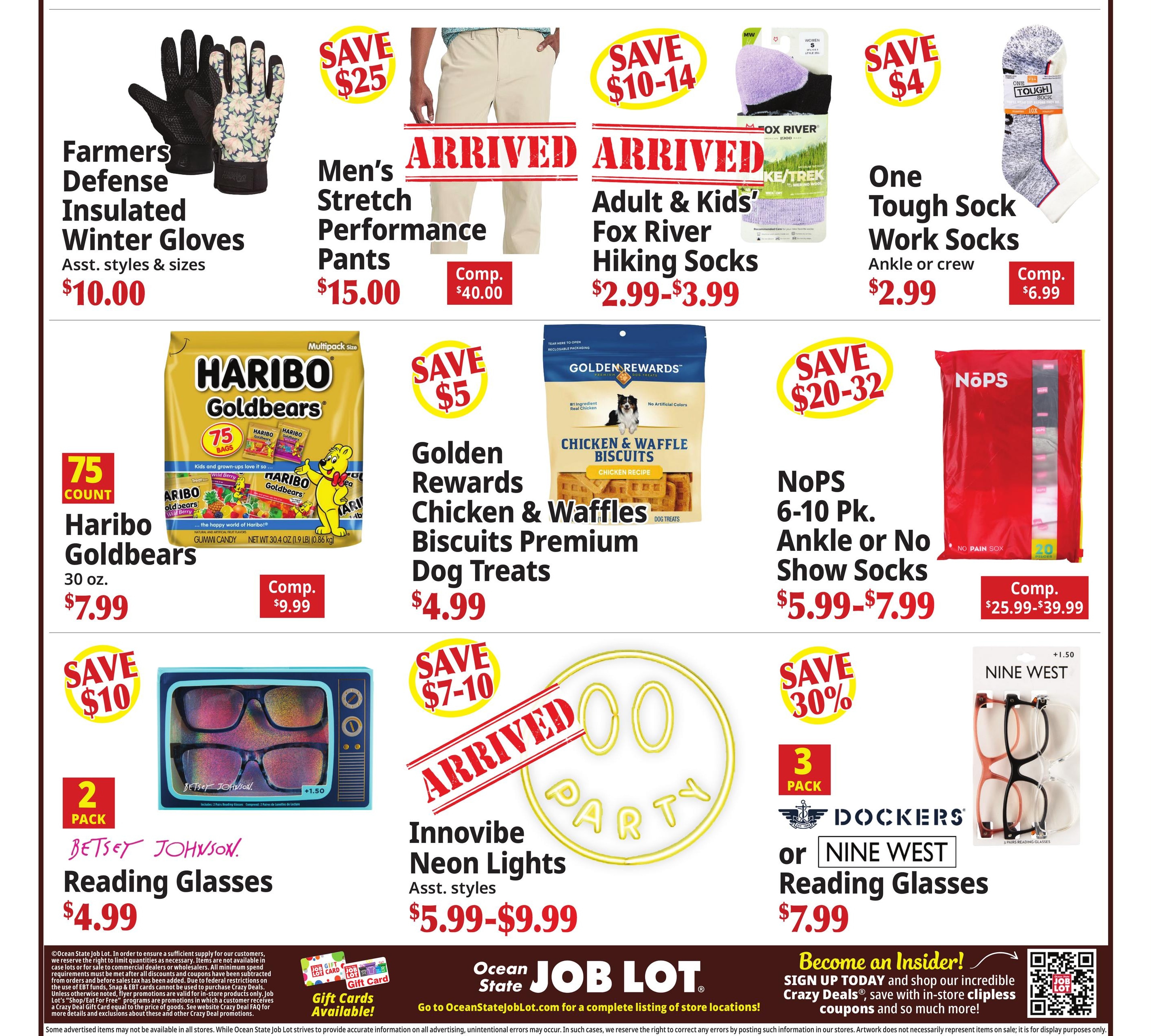 Ocean State Job Lot Coming Attractions Weekly Ad October 29 - November 4, 2026