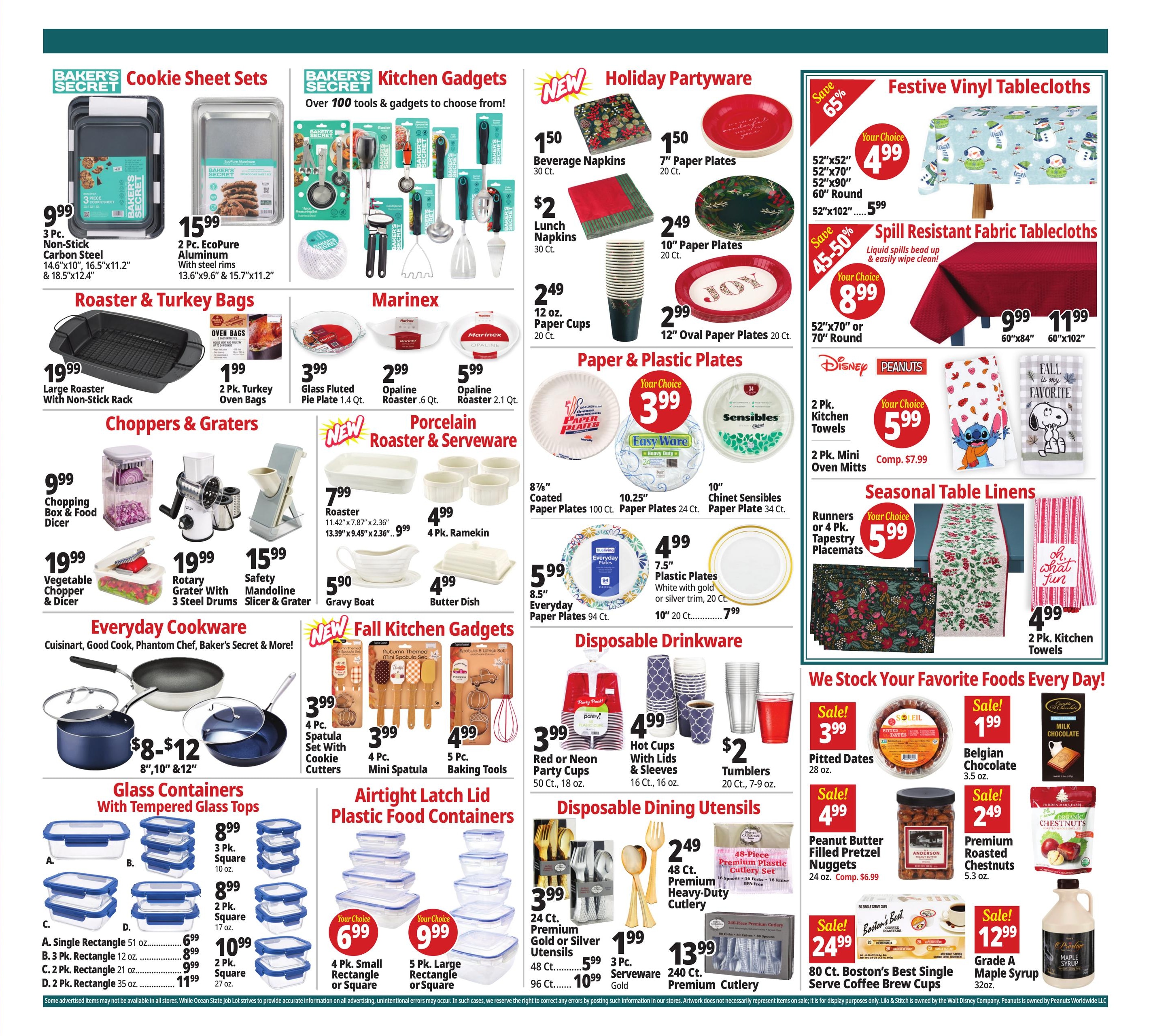 Ocean State Job Lot (Bridgeport Area, CT) Weekly Ad October 29 - November 4, 2026