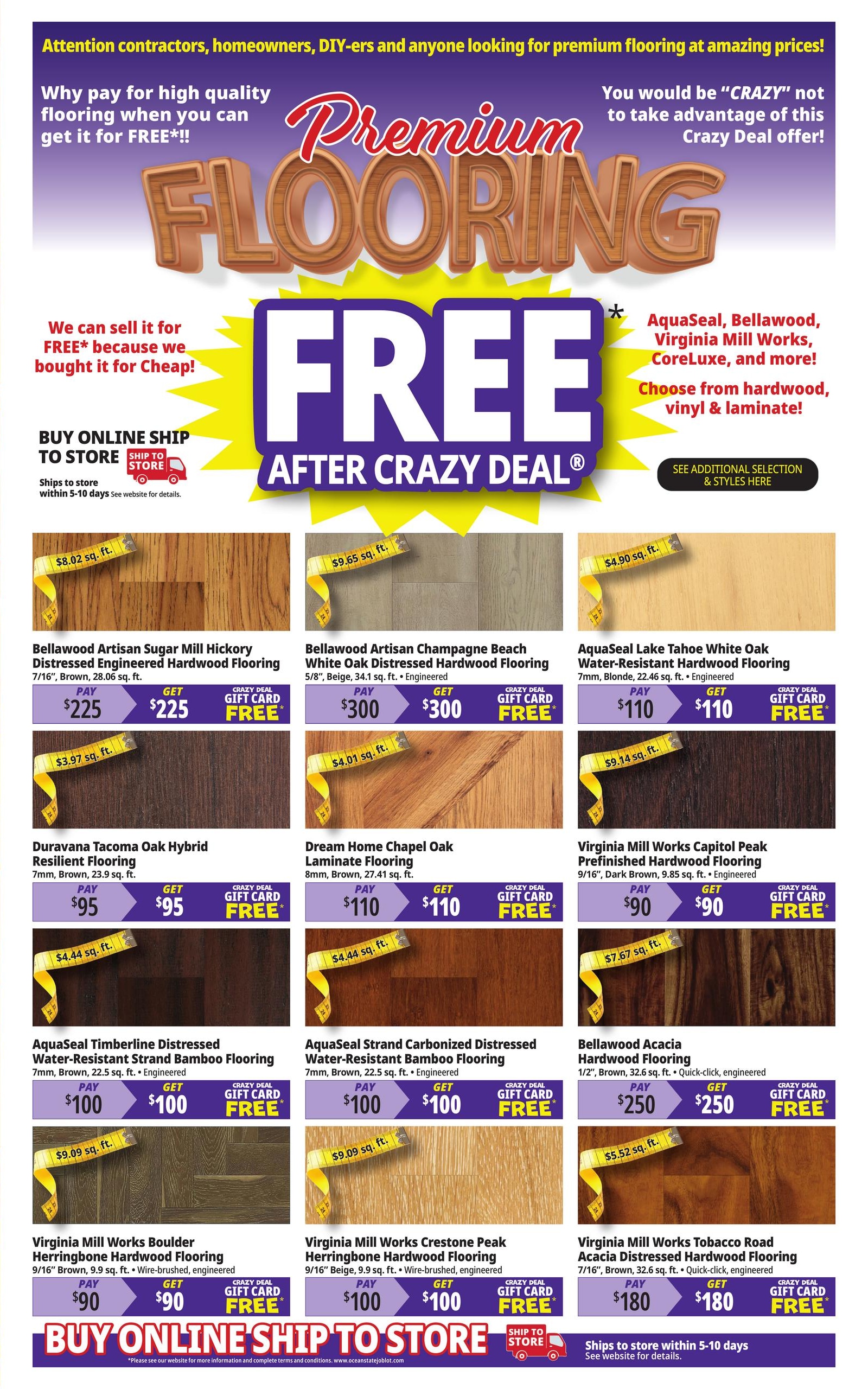 Ocean State Job Lot (Bridgeport Area, CT) Weekly Ad October 29 - November 4, 2026