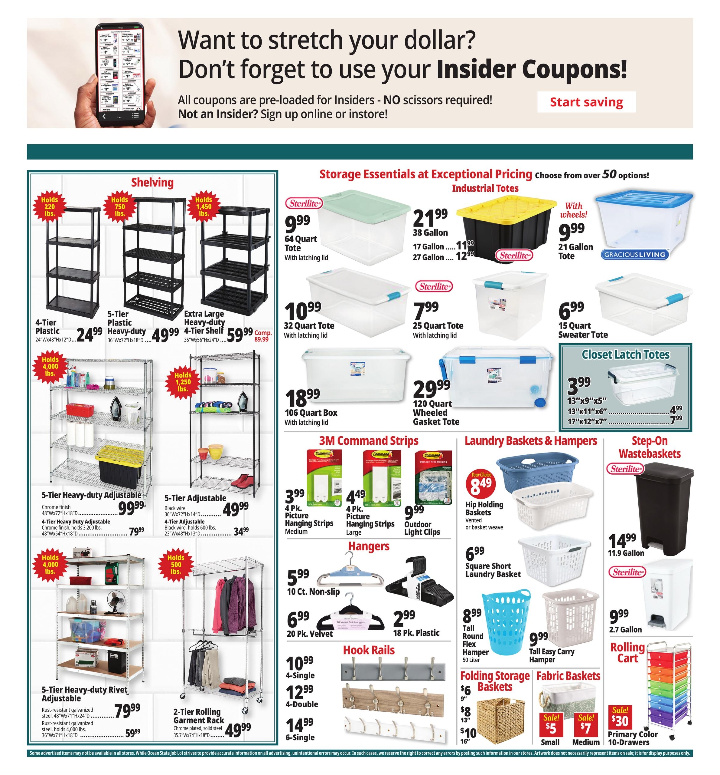 Ocean State Job Lot (Washington Area, DC) Weekly Ad October 29 - November 4, 2026