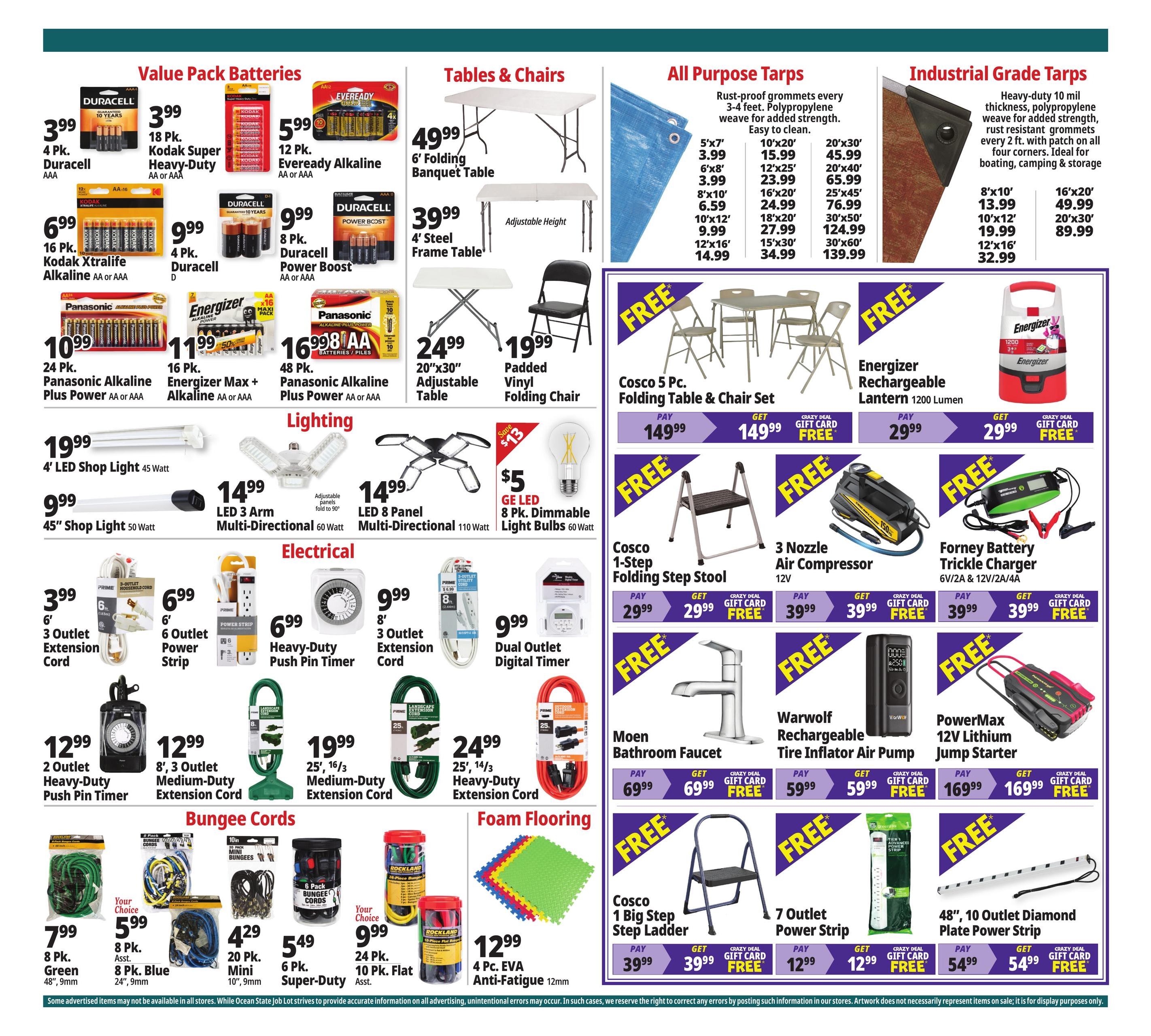 Ocean State Job Lot (Washington Area, DC) Weekly Ad October 29 - November 4, 2026