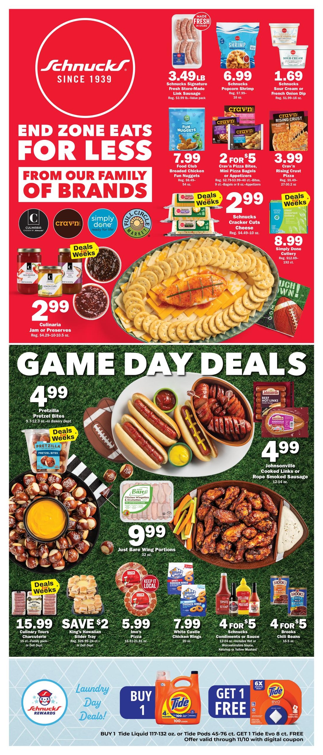 Schnucks (Chester Area, IL) Weekly Print Weekly Ad November 4 - 10, 2026