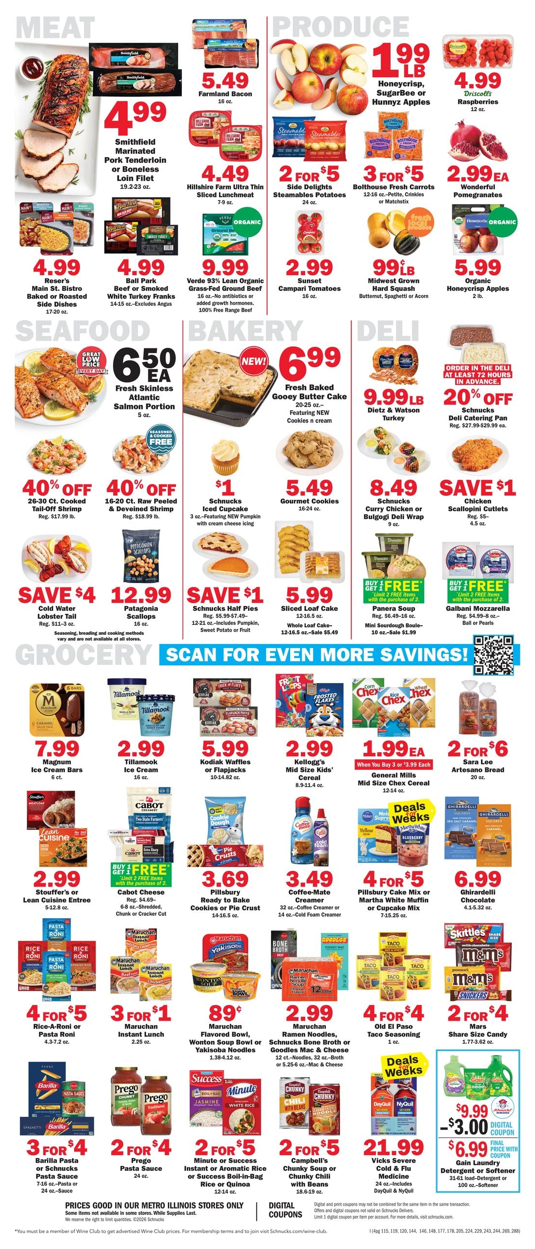 Schnucks (Chester Area, IL) Weekly Print Weekly Ad November 4 - 10, 2026