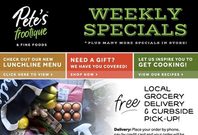 Pete's Fine Foods Flyer July 30 to August 5