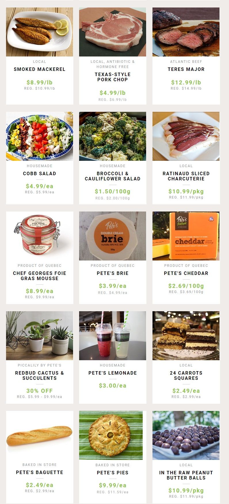 Pete's Fine Foods Flyer July 30 to August 5