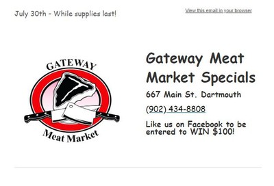 Gateway Meat Market Flyer July 30 to August 5