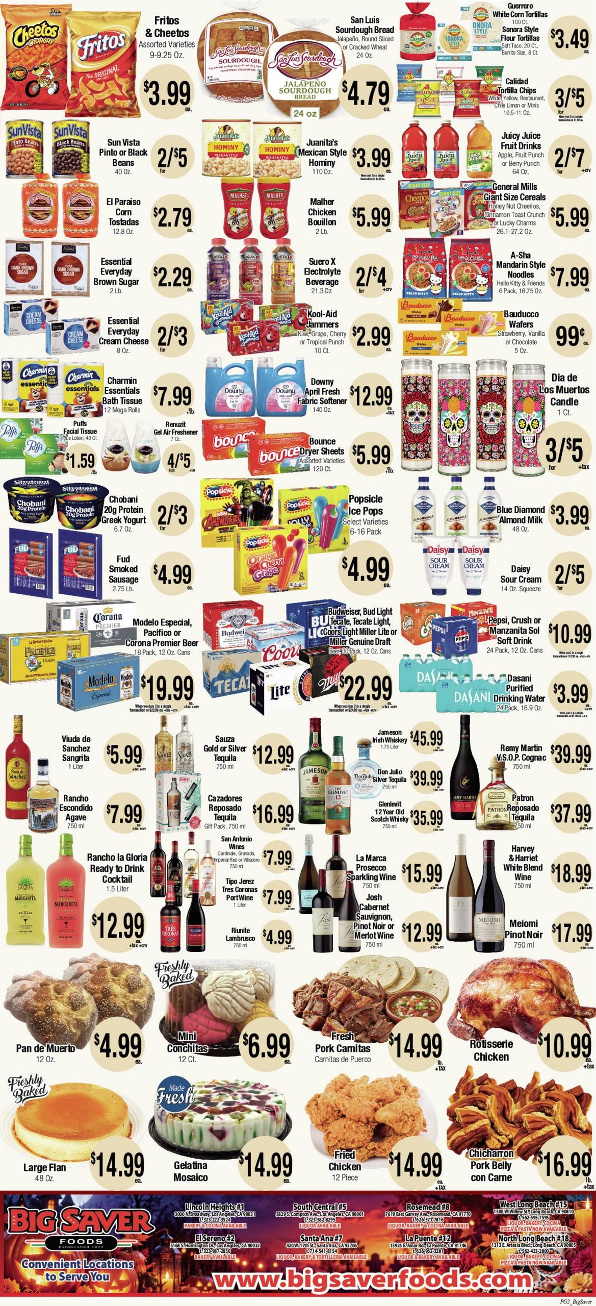 Big Saver Foods Weekly Ad October 28 - November 3, 2026