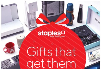 Staples Holiday Gift Guide November 20 to 26
