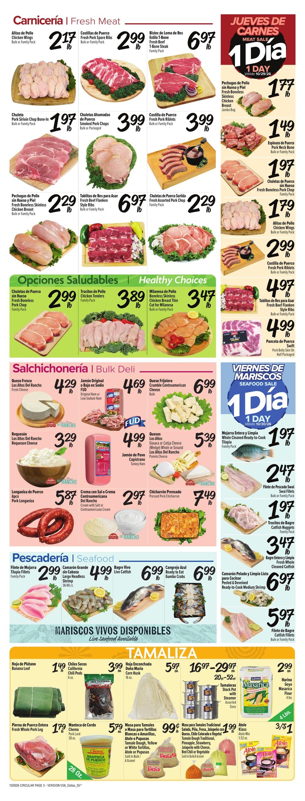 Fiesta Mart (Richardson Area, TX) Weekly Ad October 28 - November 3, 2026