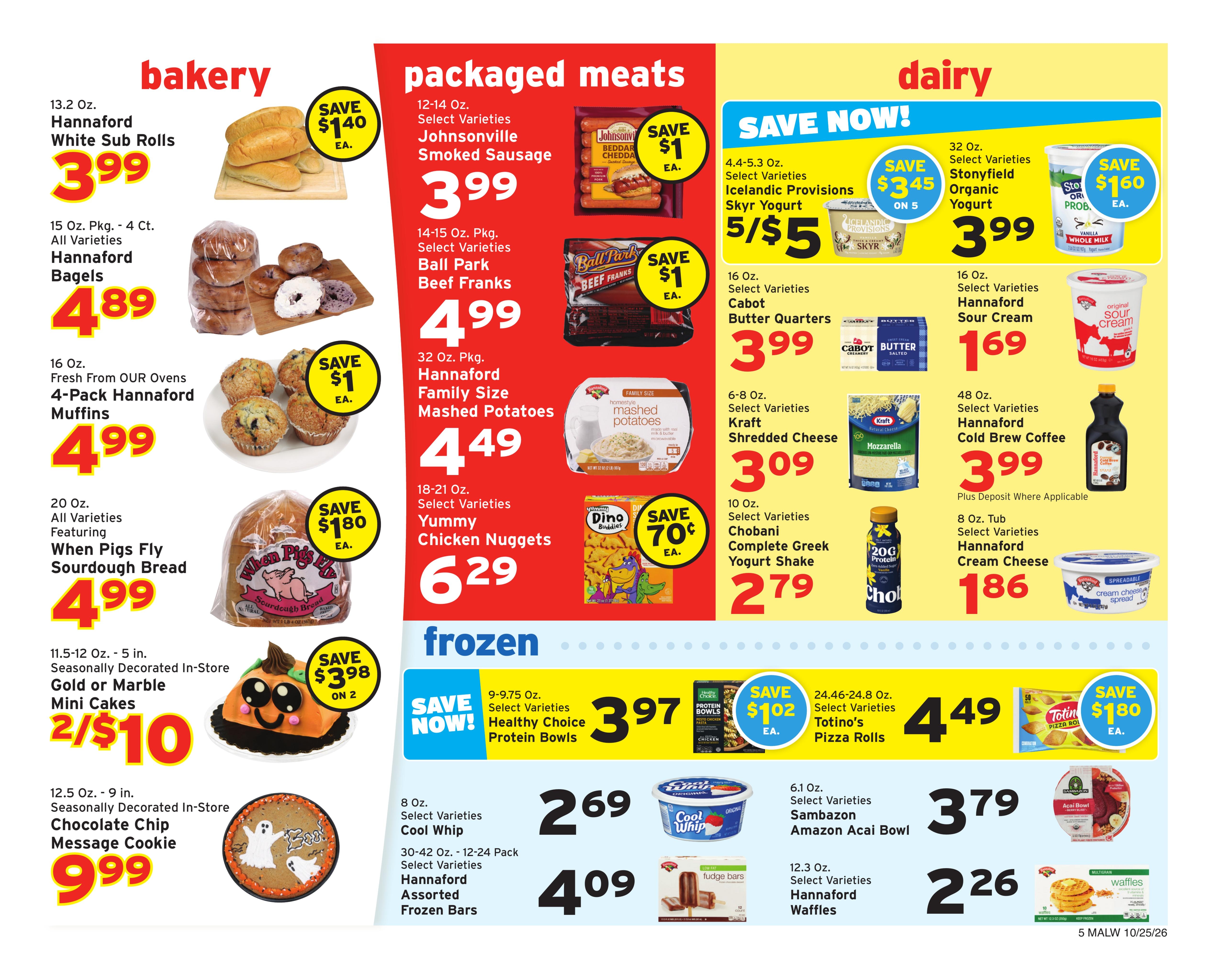 Hannaford (Athol Area, MA) Week 44 Flyer for Flipp Weekly Ad October 25 - 31, 2026