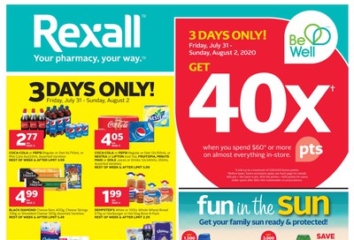 Rexall (ON) Flyer July 31 to August 6