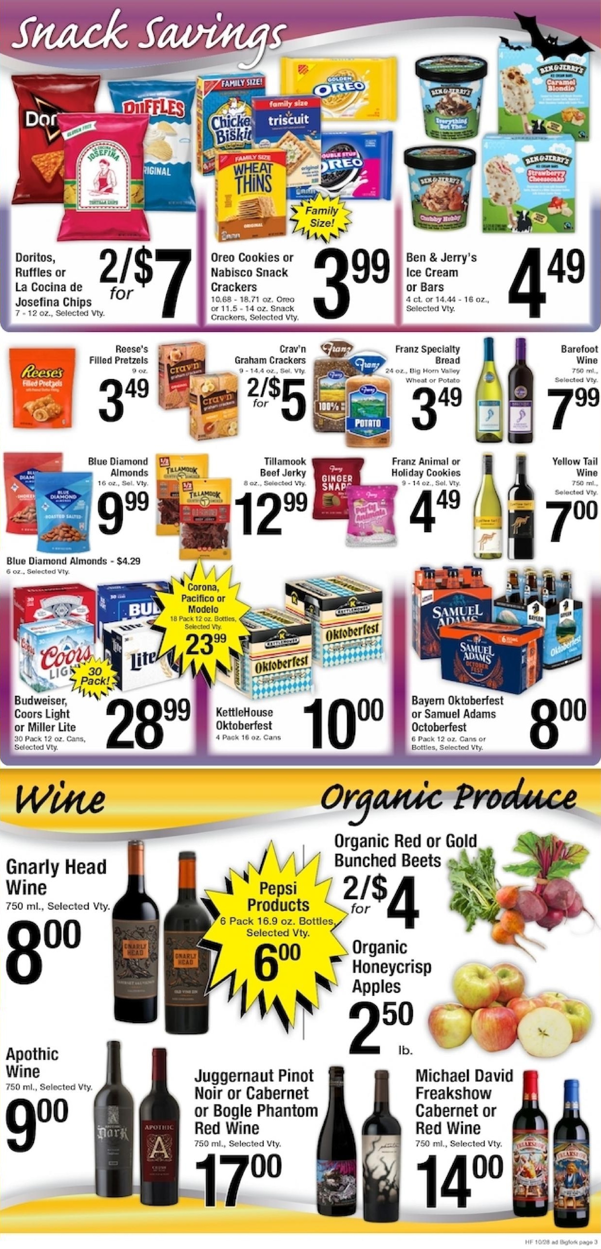 Harvest Foods (Hungry Horse Area, MT) Weekly Ad October 28 - November 3, 2026