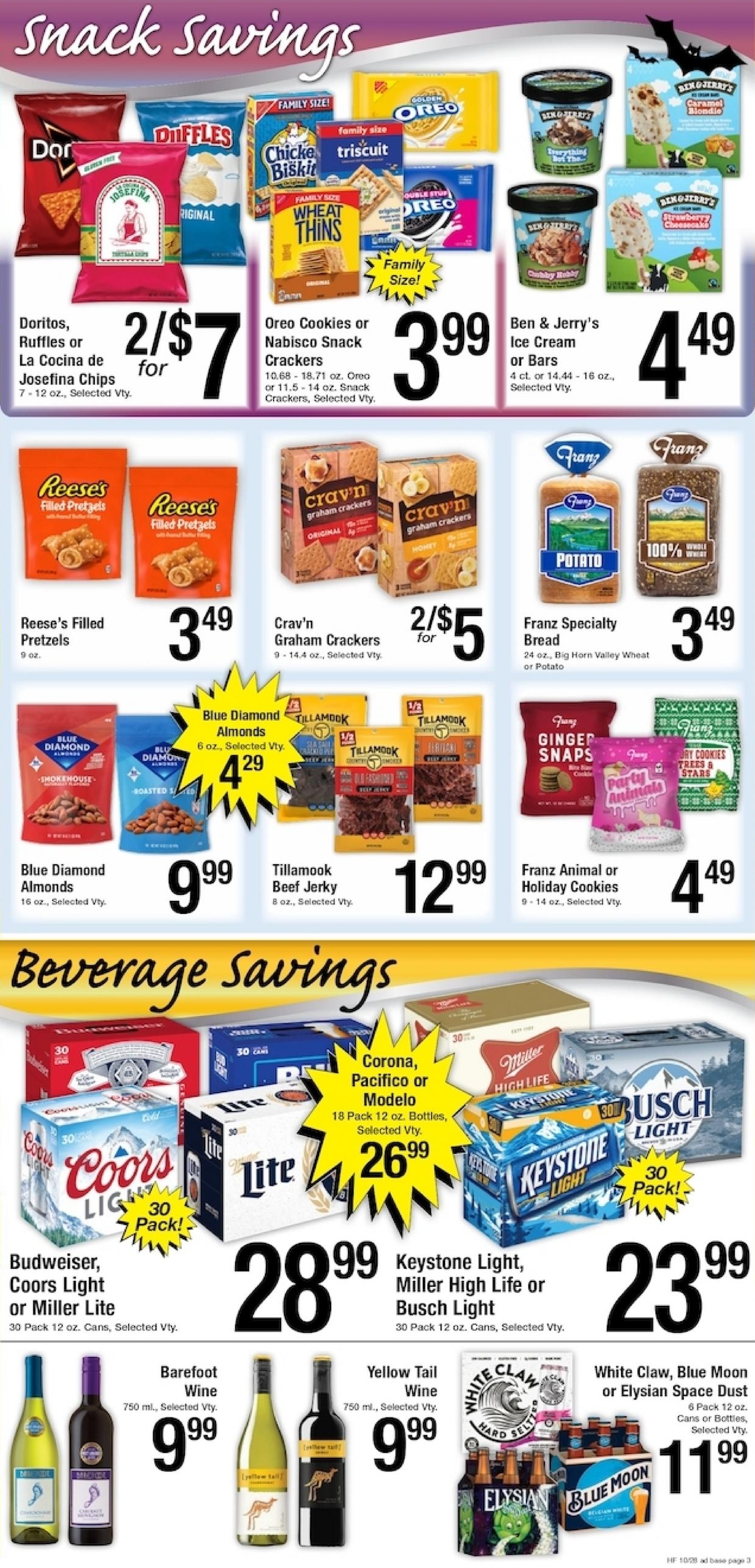 Harvest Foods (Ione-Republic Area, WA) Weekly Ad October 28 - November 3, 2026