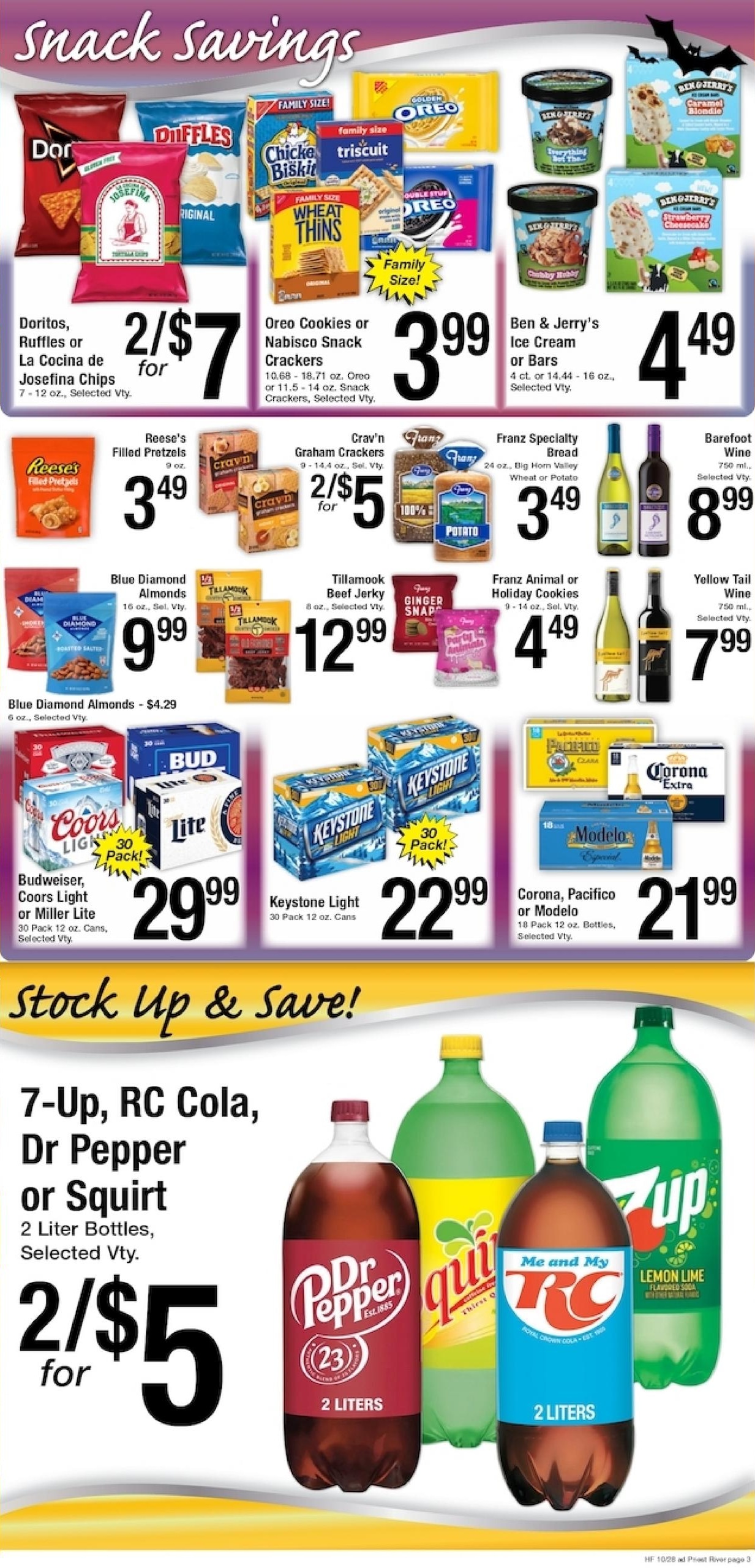 Harvest Foods (Ponderay Area, ID) Weekly Ad October 28 - November 3, 2026