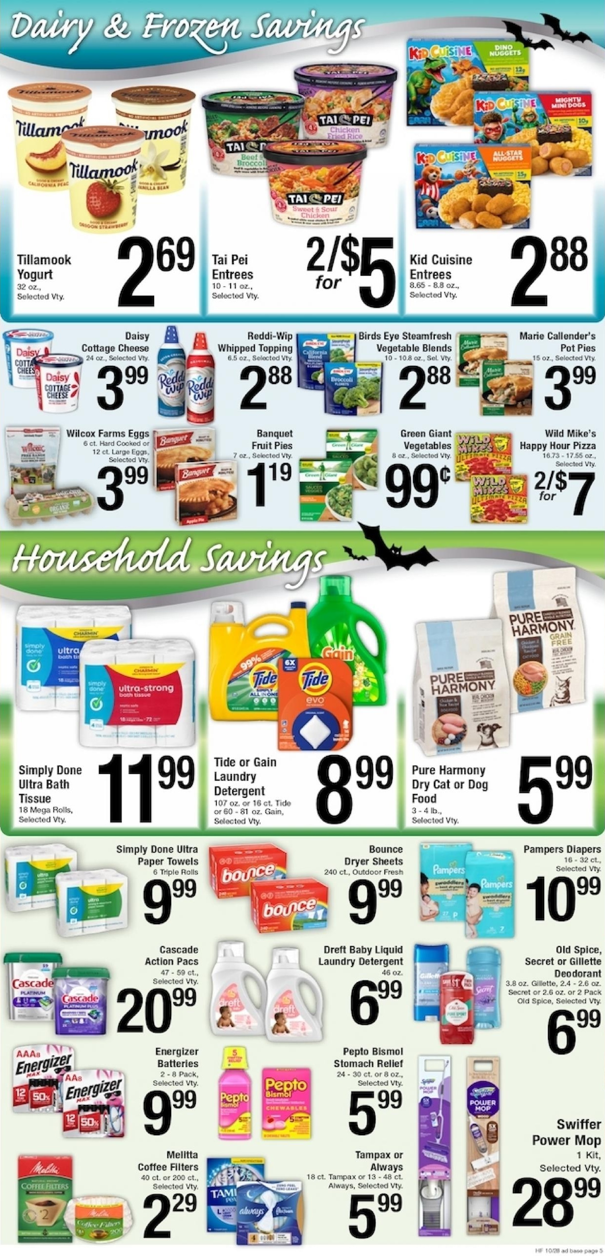 Harvest Foods (Ponderay Area, ID) Weekly Ad October 28 - November 3, 2026