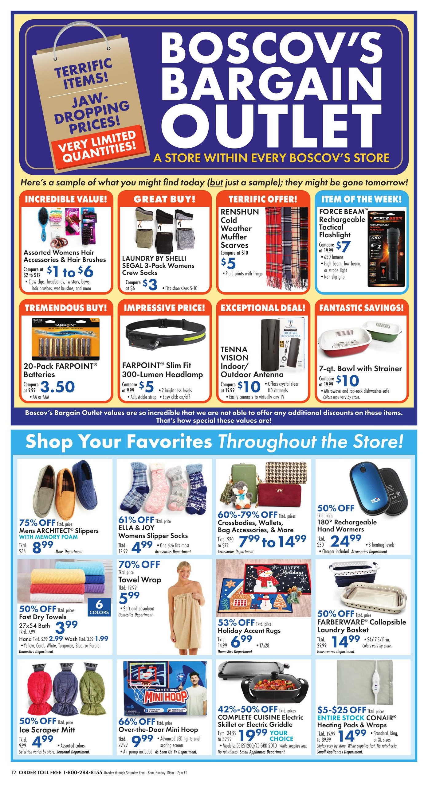 Boscov's (Bridgeport Area, CT) Boscov’s Weekly Weekly Ad October 29 - November 4, 2026