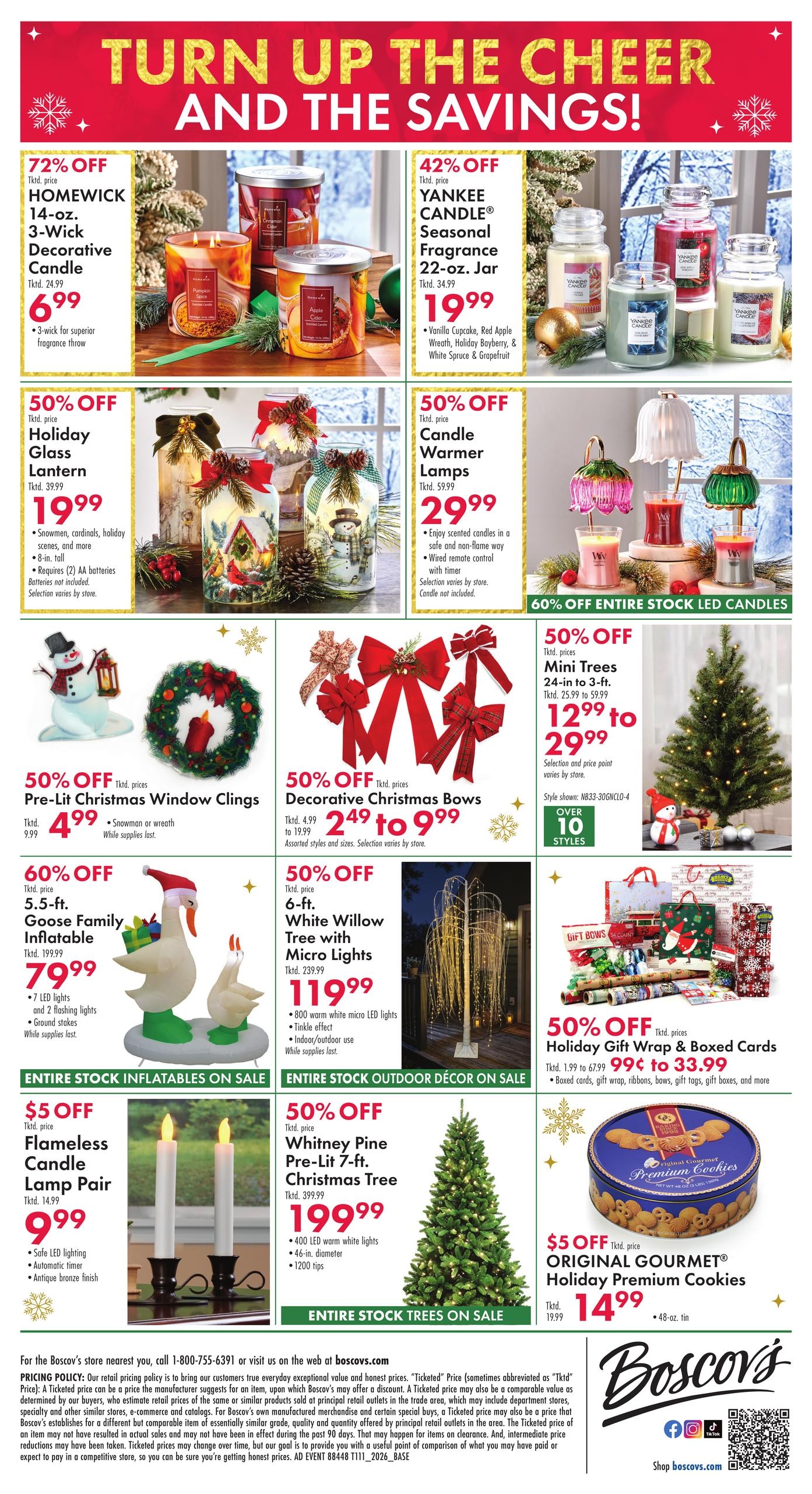 Boscov's (Cromwell Area, CT) Boscov’s Weekly Weekly Ad October 29 - November 4, 2026