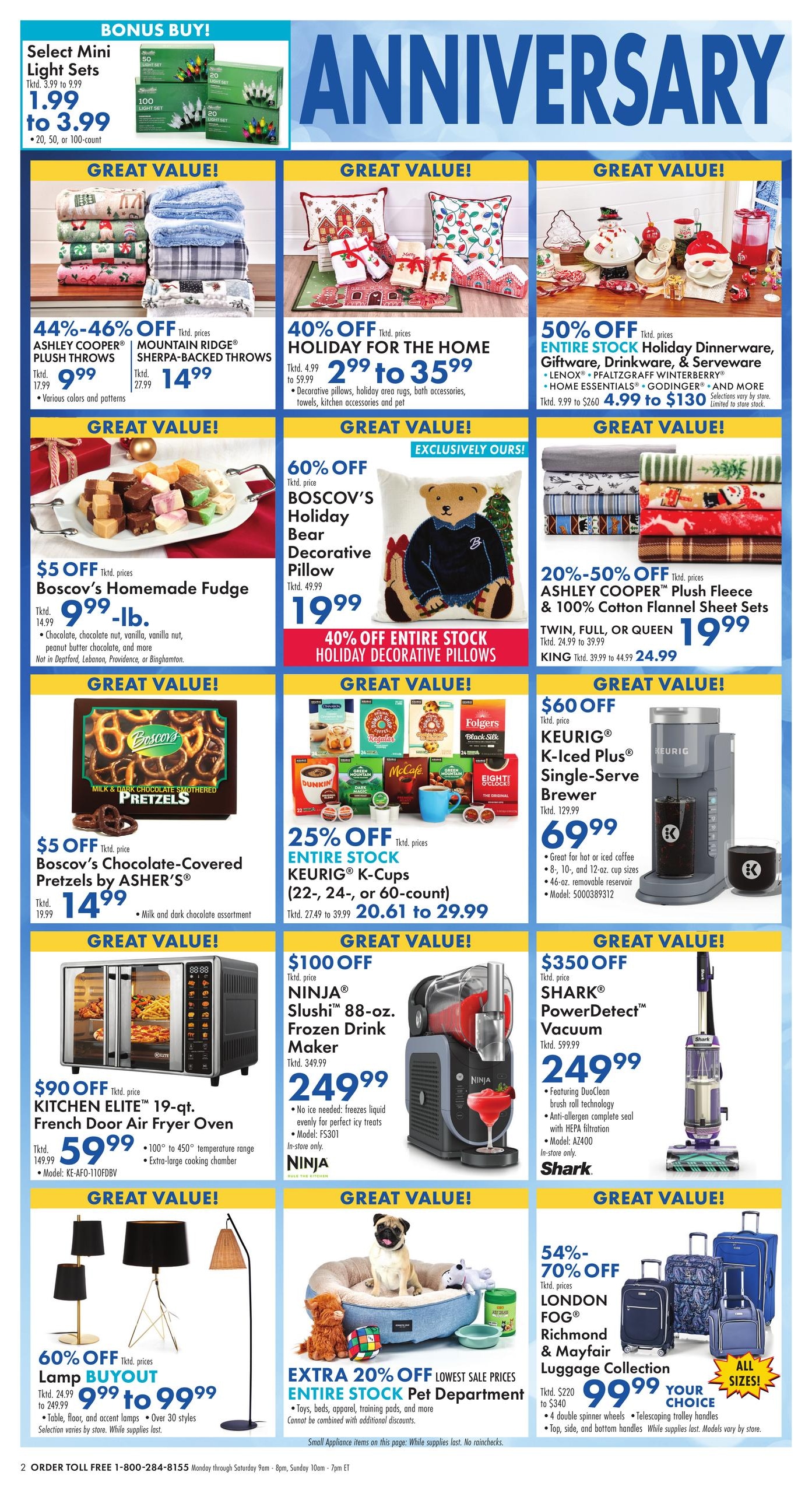 Boscov's (Cromwell Area, CT) Boscov’s Weekly Weekly Ad October 29 - November 4, 2026