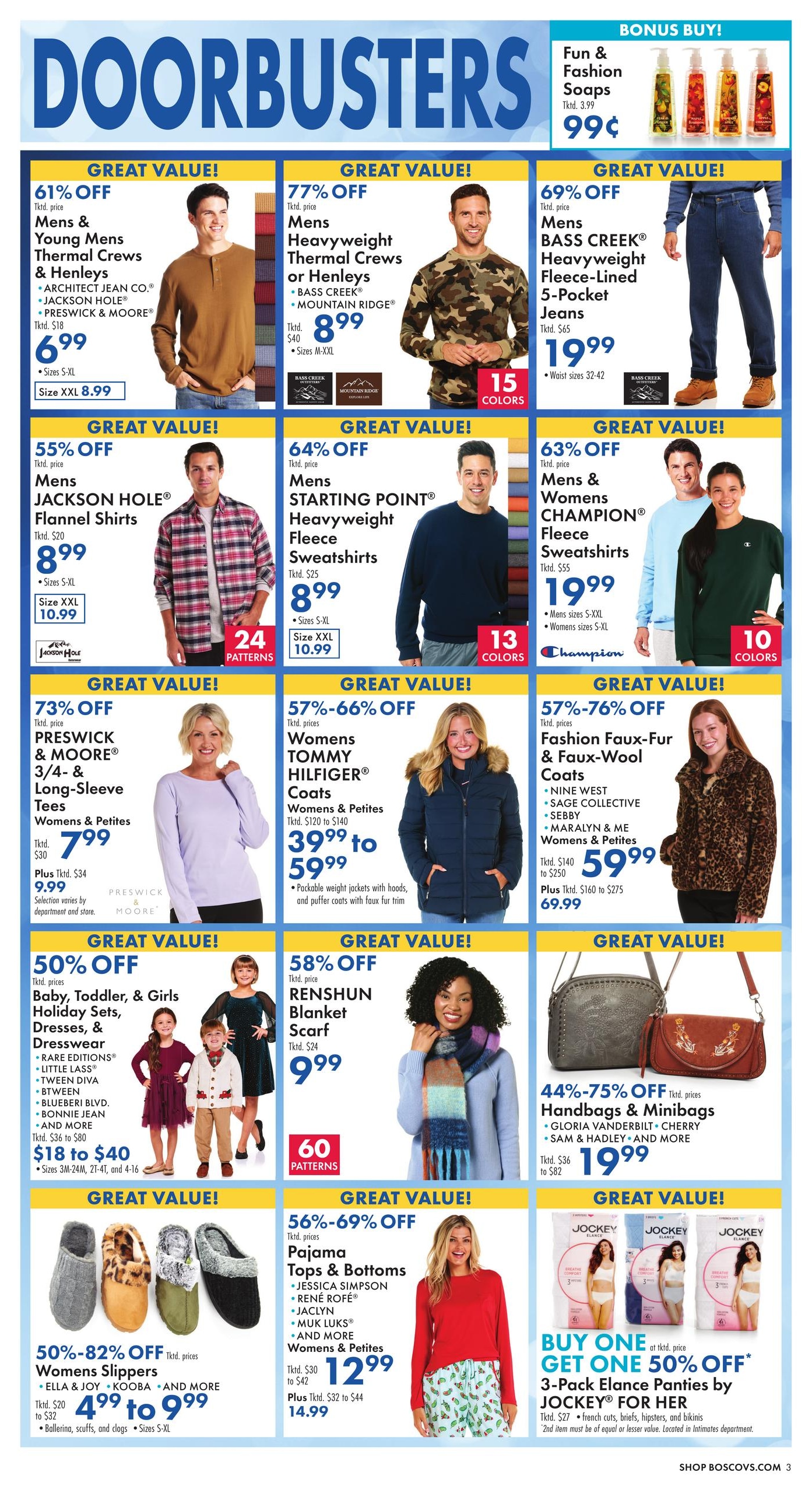 Boscov's (Cromwell Area, CT) Boscov’s Weekly Weekly Ad October 29 - November 4, 2026