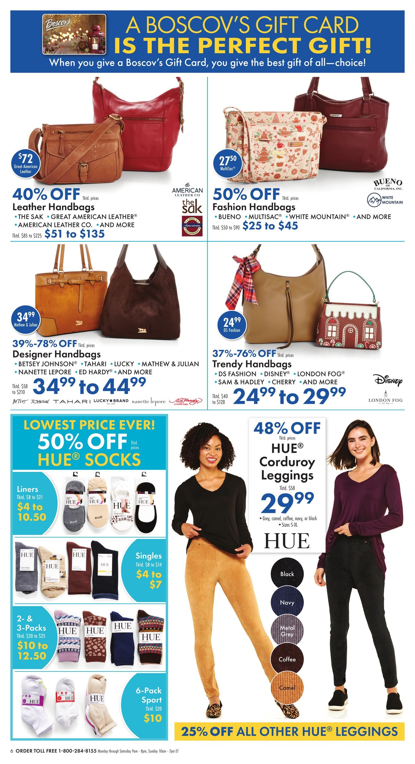 Boscov's (Cromwell Area, CT) Boscov’s Weekly Weekly Ad October 29 - November 4, 2026