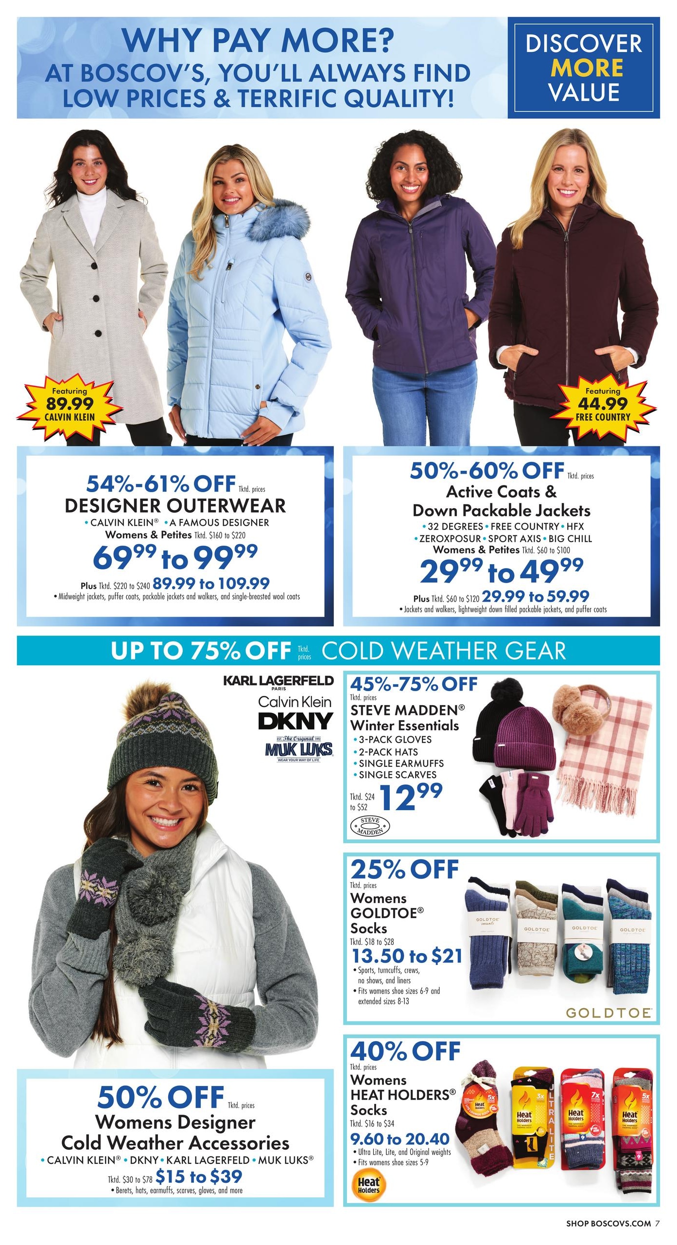 Boscov's (Bridgeport Area, CT) Boscov’s Weekly Weekly Ad October 29 - November 4, 2026