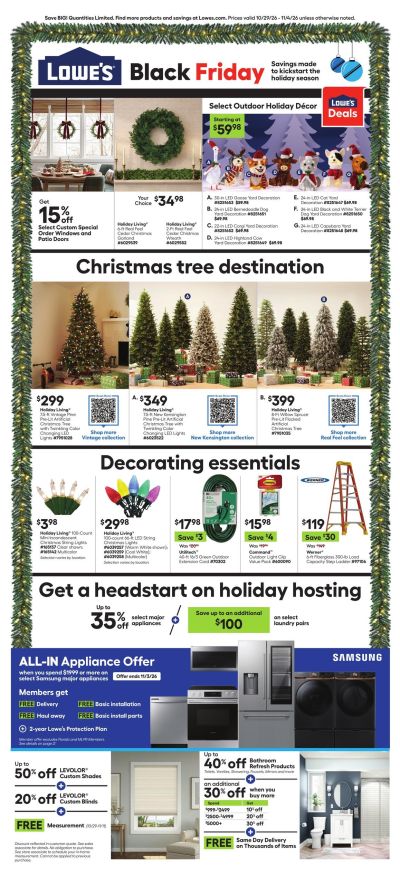 Lowe's (Elk Grove Area, CA) Weekly Ad October 29 - November 4, 2026