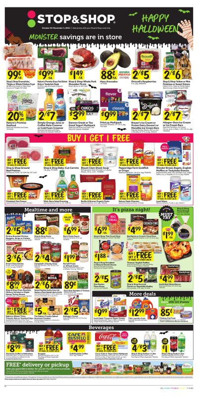Stop & Shop (Newark Area, NJ) Weekly Ad October 30 - November 5, 2026