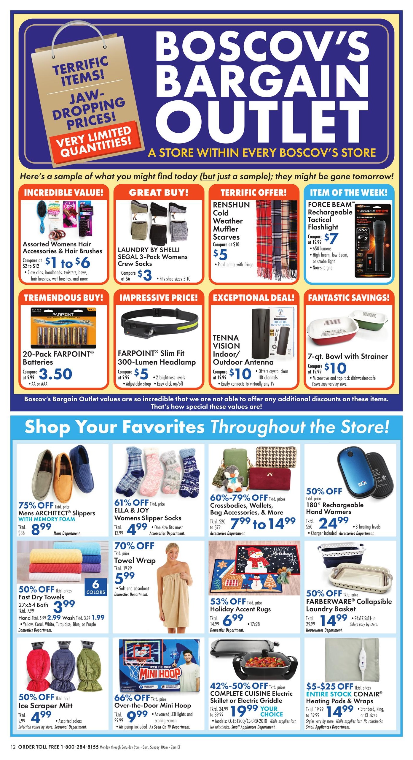 Boscov's (Rochester Area, NY) Boscov’s Weekly Weekly Ad October 29 - November 4, 2026