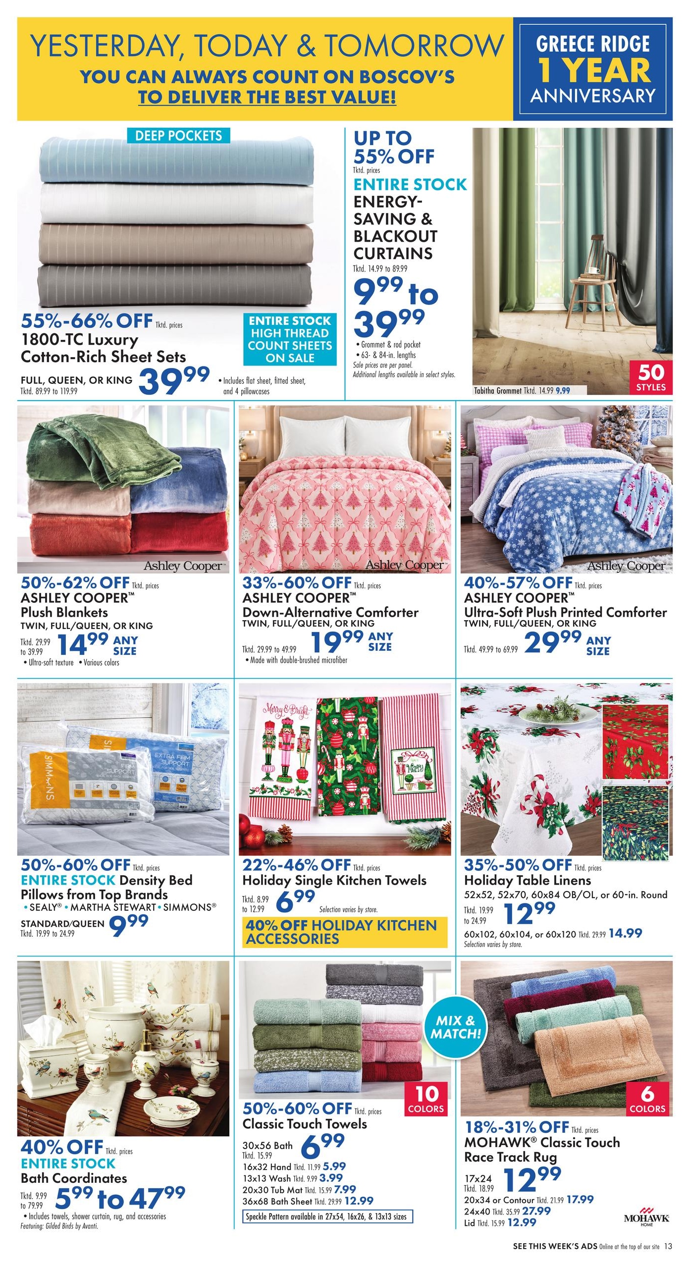 Boscov's (Rochester Area, NY) Boscov’s Weekly Weekly Ad October 29 - November 4, 2026