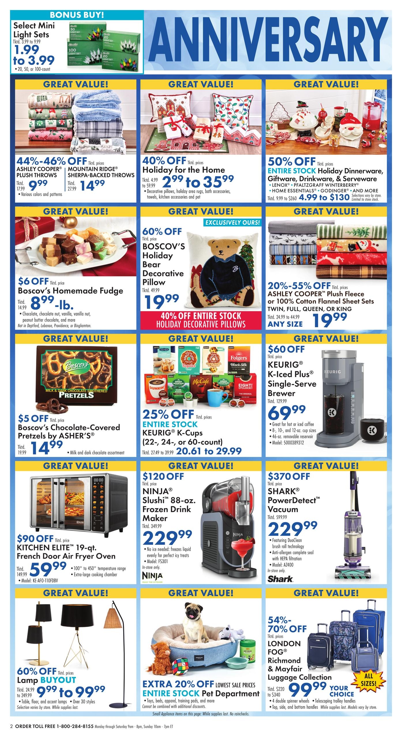 Boscov's (Rochester Area, NY) Boscov’s Weekly Weekly Ad October 29 - November 4, 2026