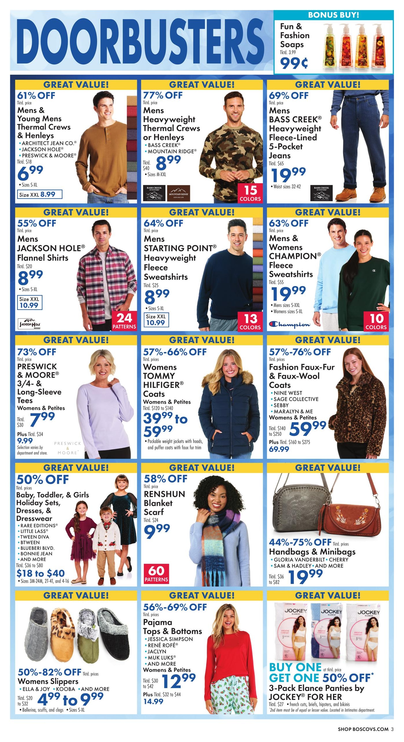 Boscov's (Rochester Area, NY) Boscov’s Weekly Weekly Ad October 29 - November 4, 2026