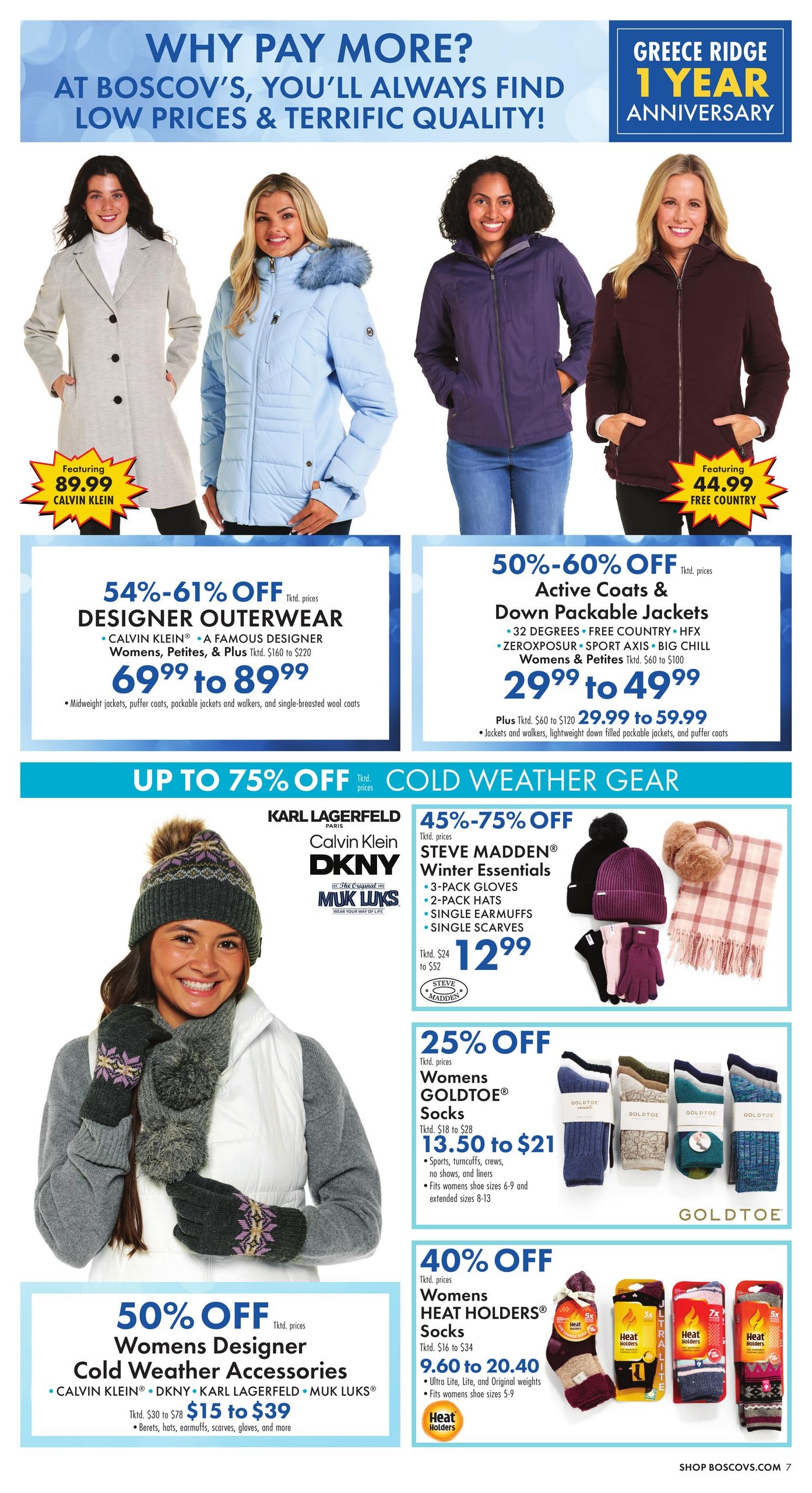 Boscov's (Rochester Area, NY) Boscov’s Weekly Weekly Ad October 29 - November 4, 2026