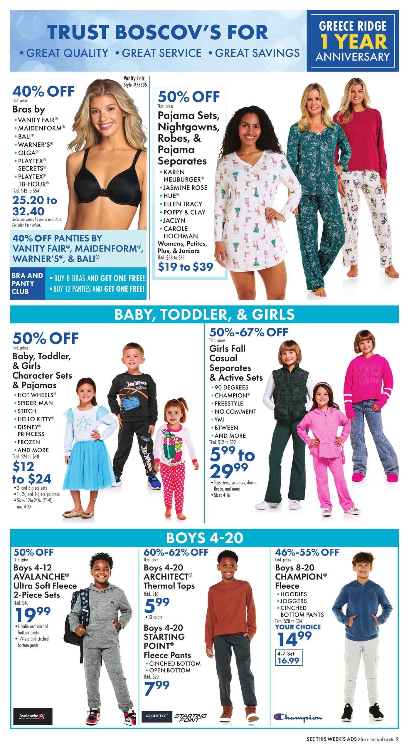 Boscov's (Rochester Area, NY) Boscov’s Weekly Weekly Ad October 29 - November 4, 2026
