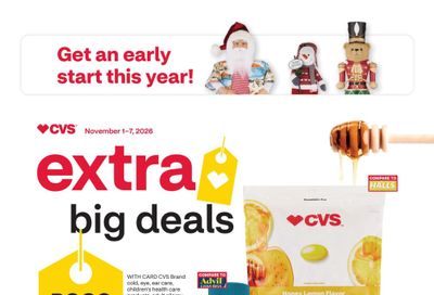 CVS Pharmacy (Portland Area, OR) Weekly Ad November 1 - 7, 2026
